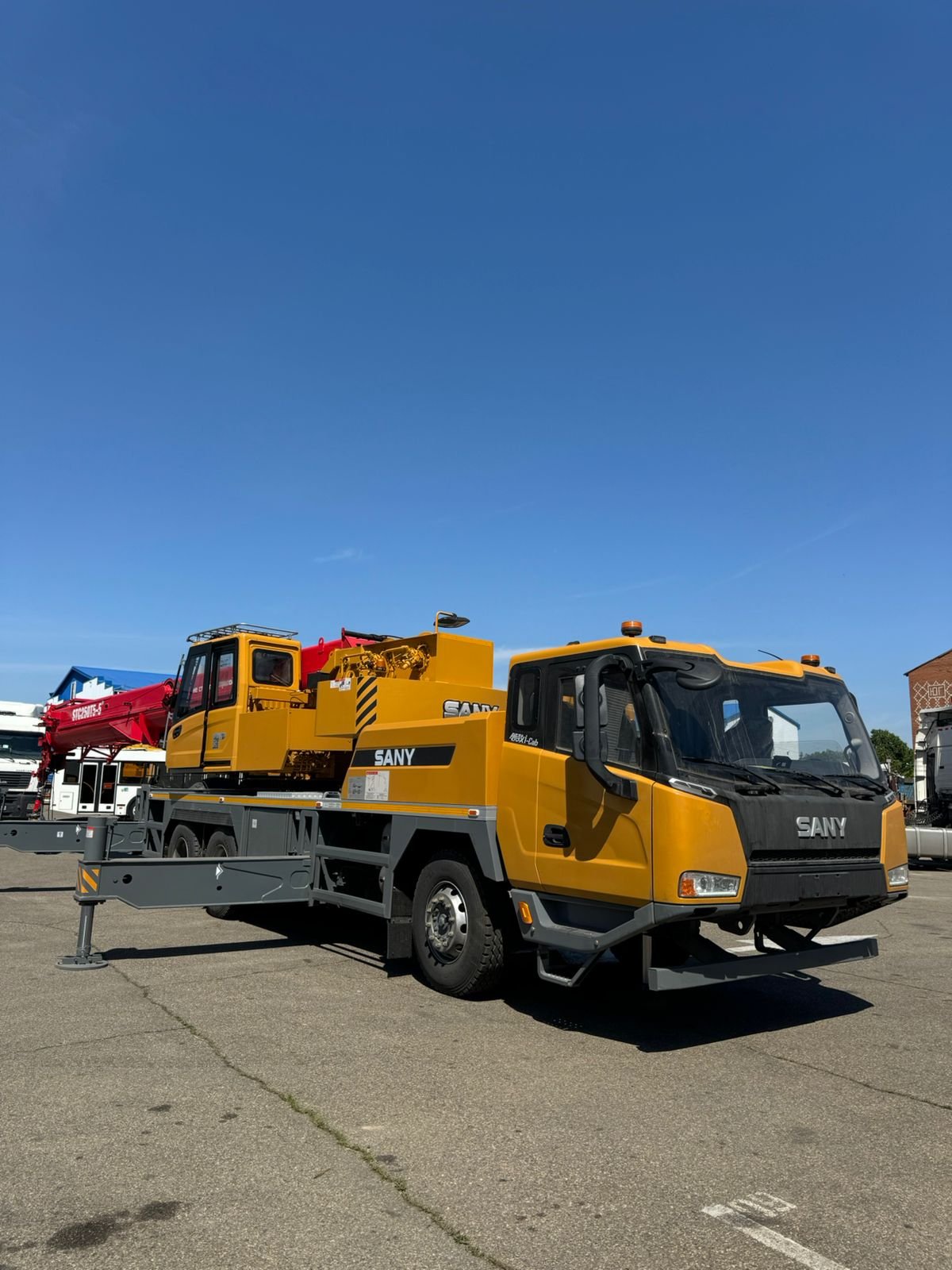 Аренда автомобильных кранов XCMG, SANY 25-130тн