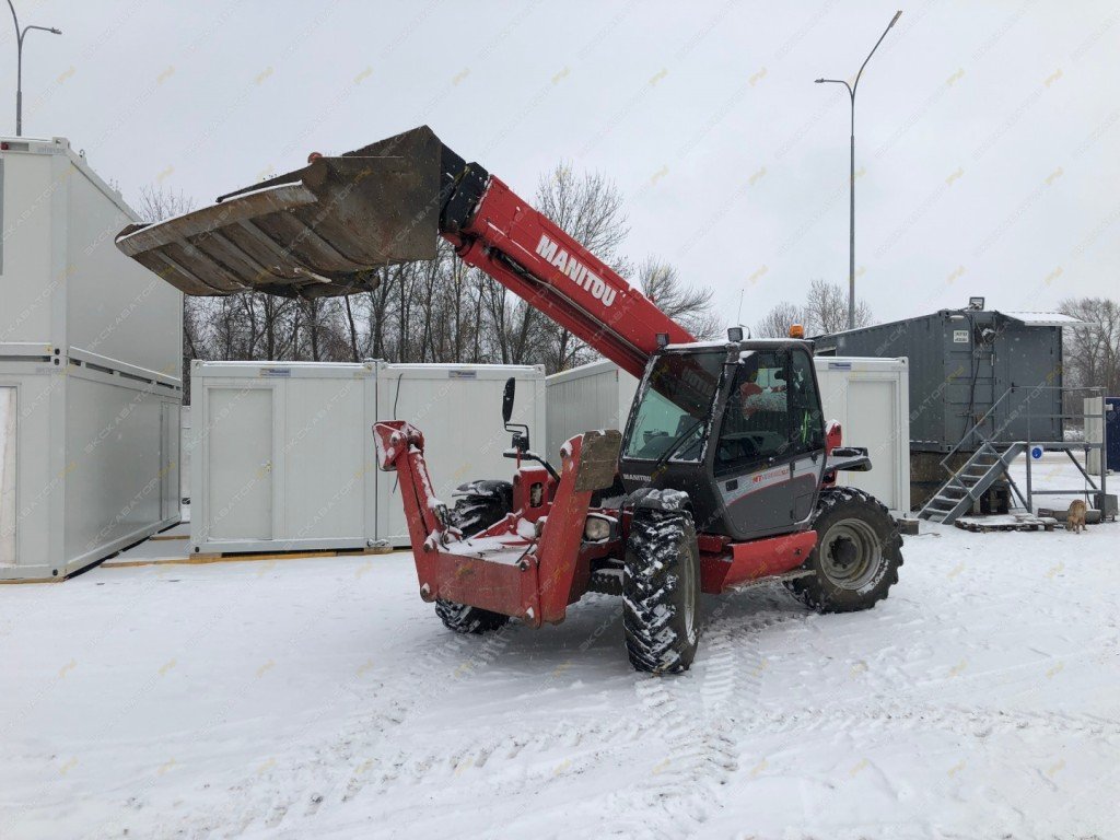 Аренда телескопического погрузчика Manitou