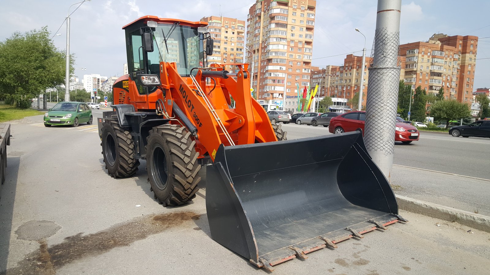 Услуги фронтального погрузчика