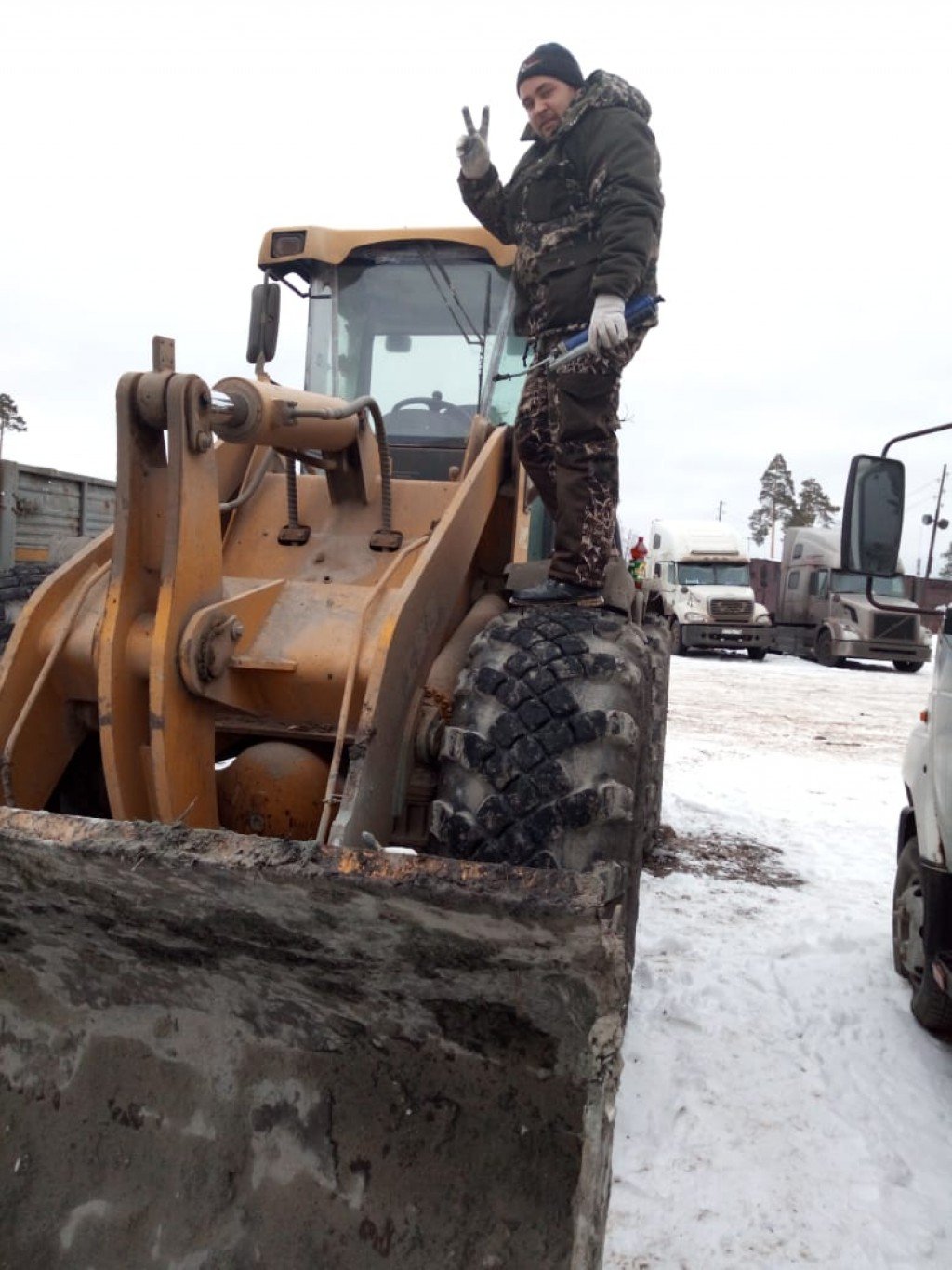 Аренда фронтального погрузчика опытный оператор