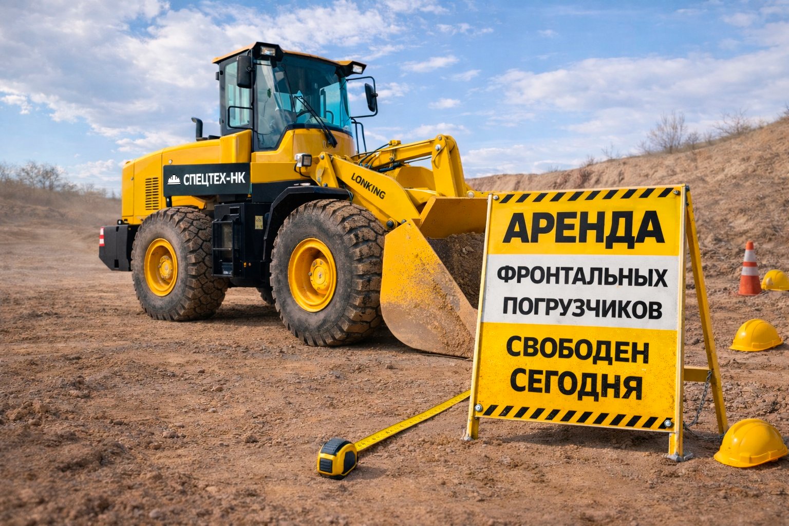 Аренда фронтального погрузчика