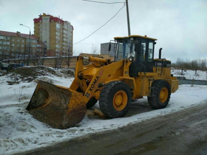 Услуги фронтального погрузчика
