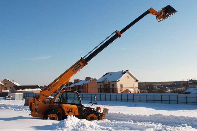 Аренда телескопического погрузчика JCB 540-140