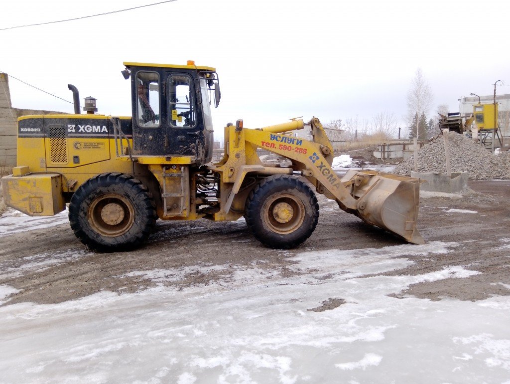 Услуги фронтального погрузчика