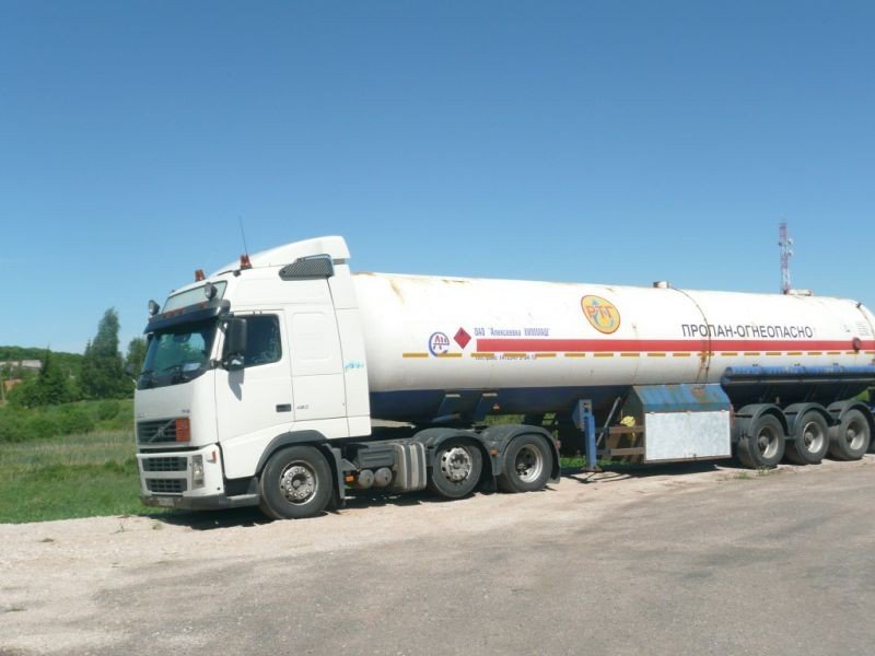 Перевозка сжиженого газа