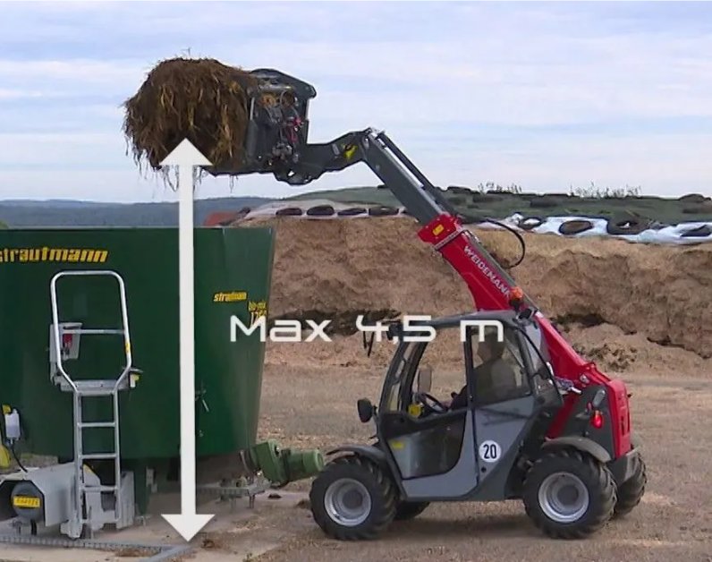 Аренда телескопического погрузчика Weidemann T4512