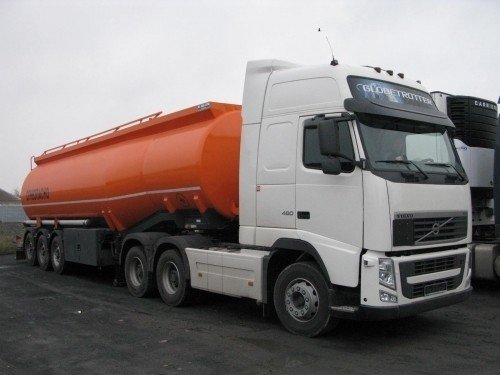 Перевозка бензина Volvo, Renault, МАЗ, ГАЗ