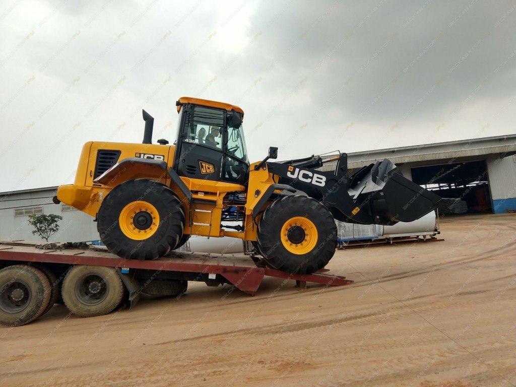 Аренда фронтального погрузчика JCB 436 ZX
