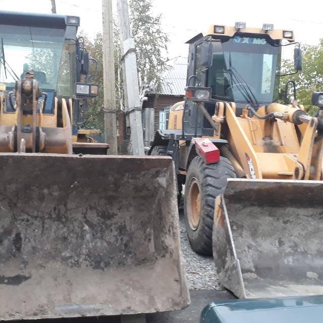 Услуги фронтального погрузчика, аренда