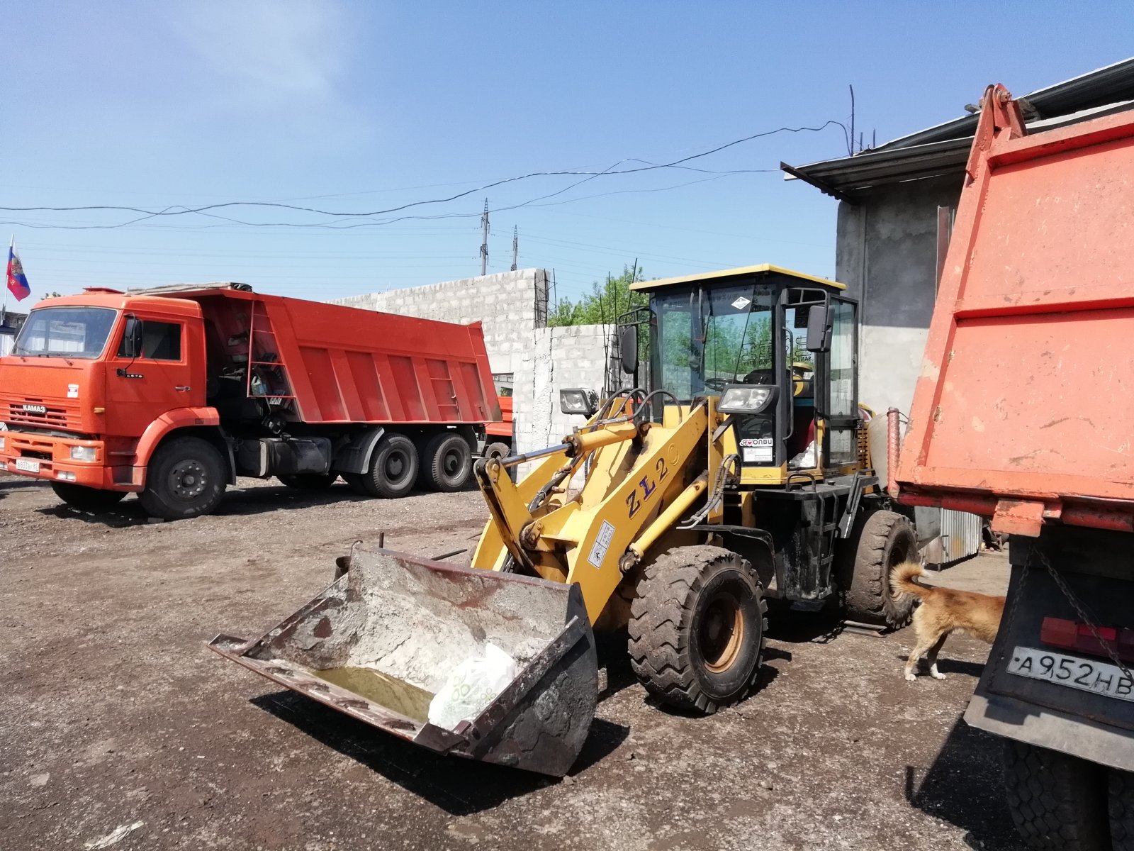 Аренда фронтального погрузчика