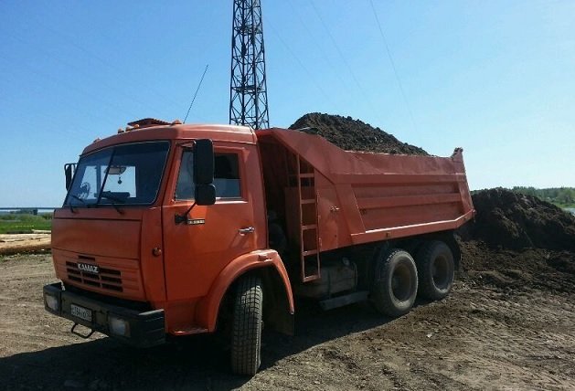 Погрузка и вывоз копаного грунта