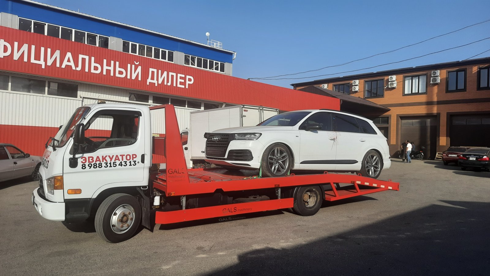 Эвакуатор Hyundai с отчетными документами