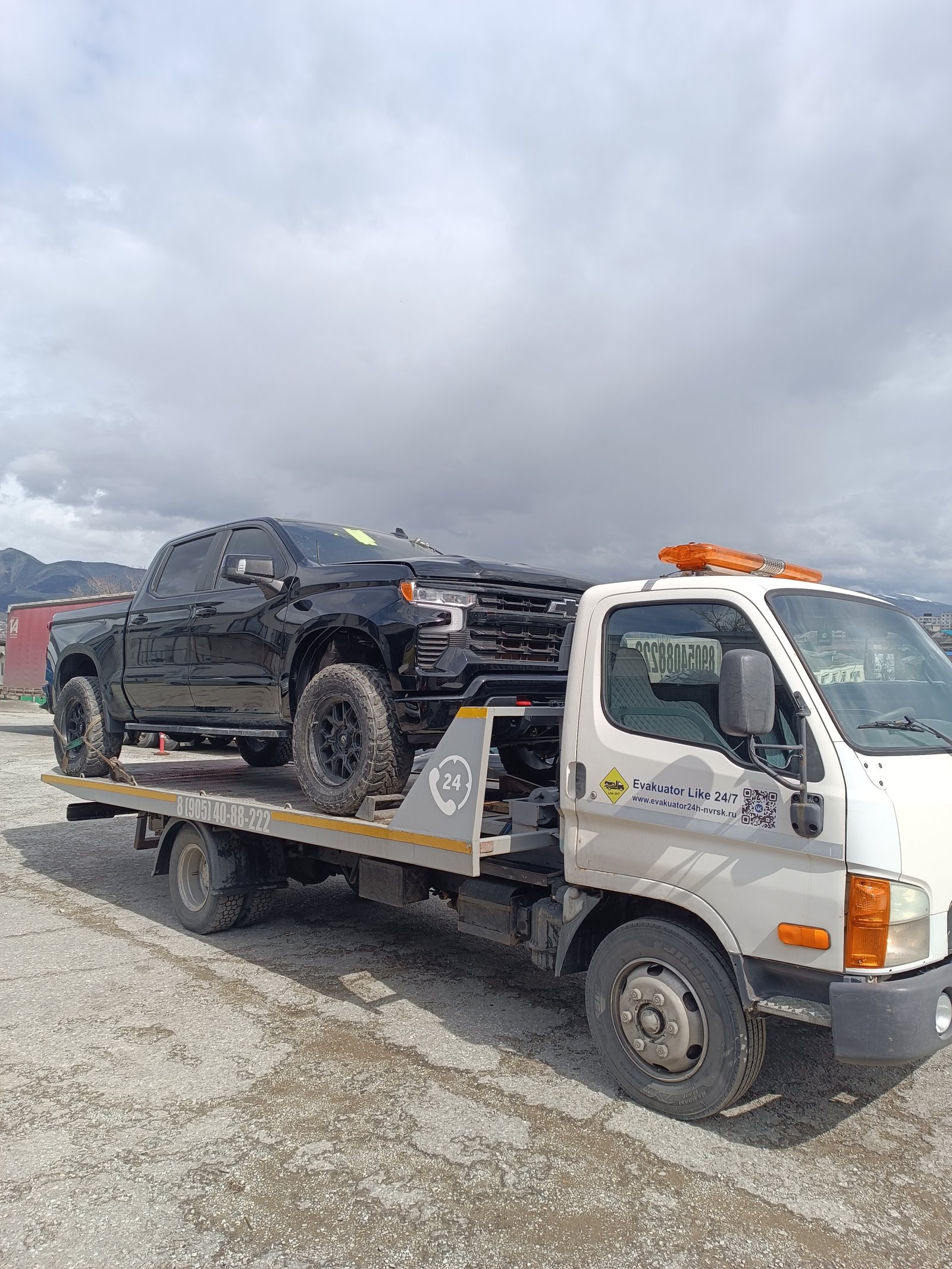 Эвакуатор Hyundai по региону заказать