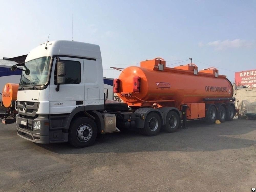 Услуги бензовоза без прицепа MERCEDES-BENZ Actros