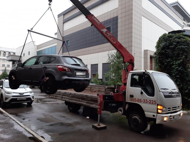 Эвакуация авто от собственника