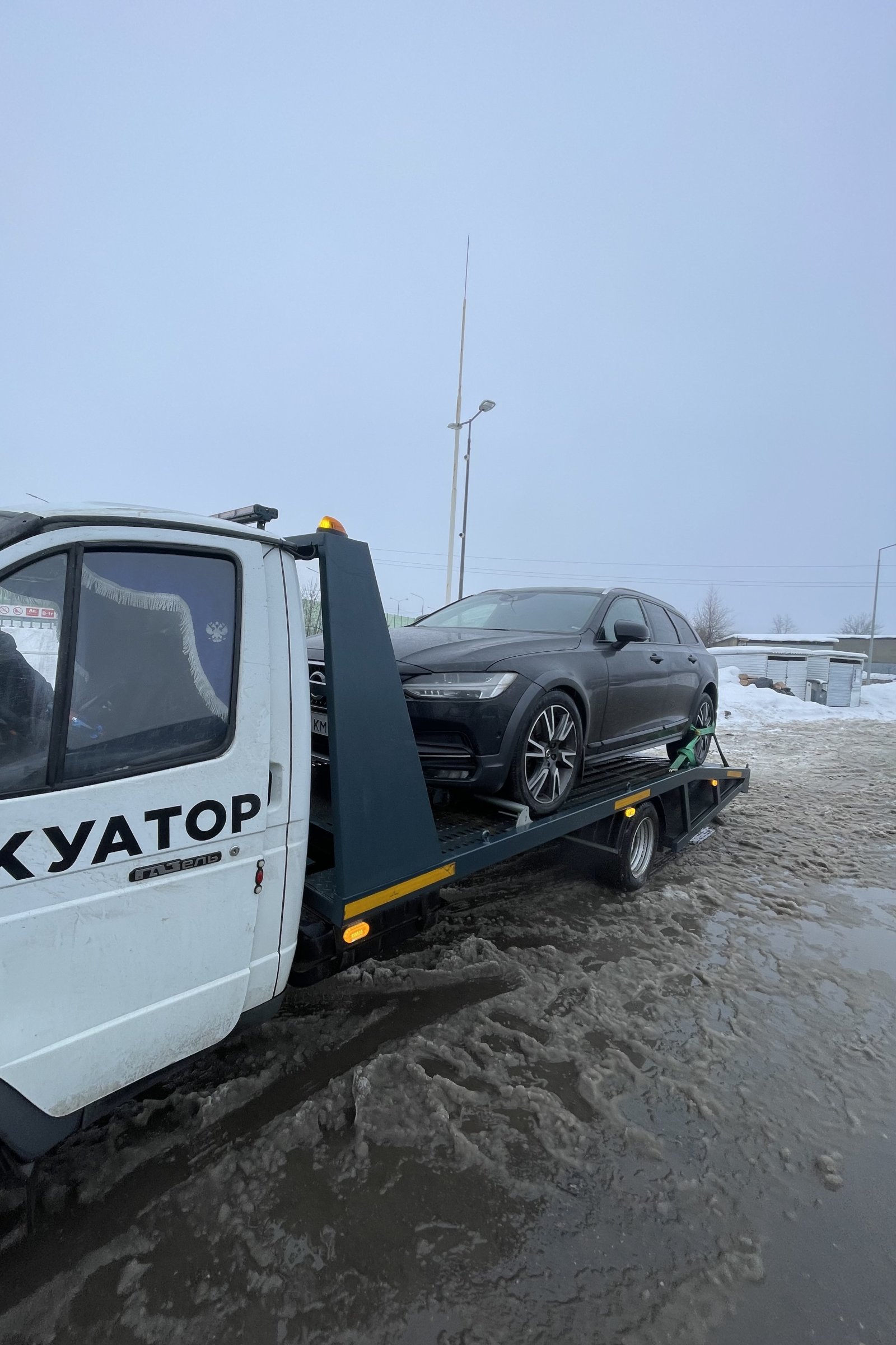 Эвакуация авто на трассе М2 круглосуточная