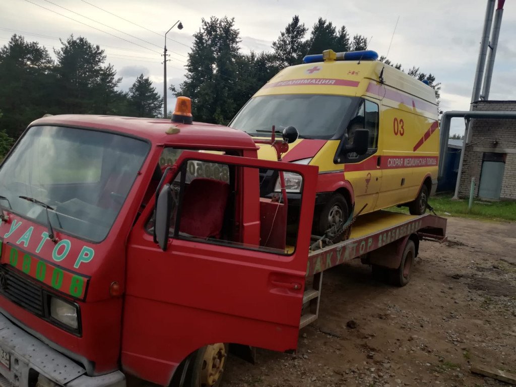 Вызвать эвакуатор с лебедкой
