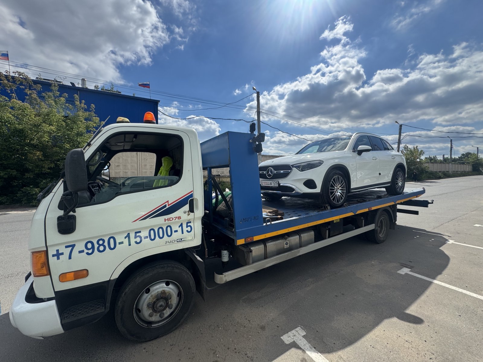 Круглосуточный эвакуатор вызвать. Hyundai HD 78/ 6 тонн