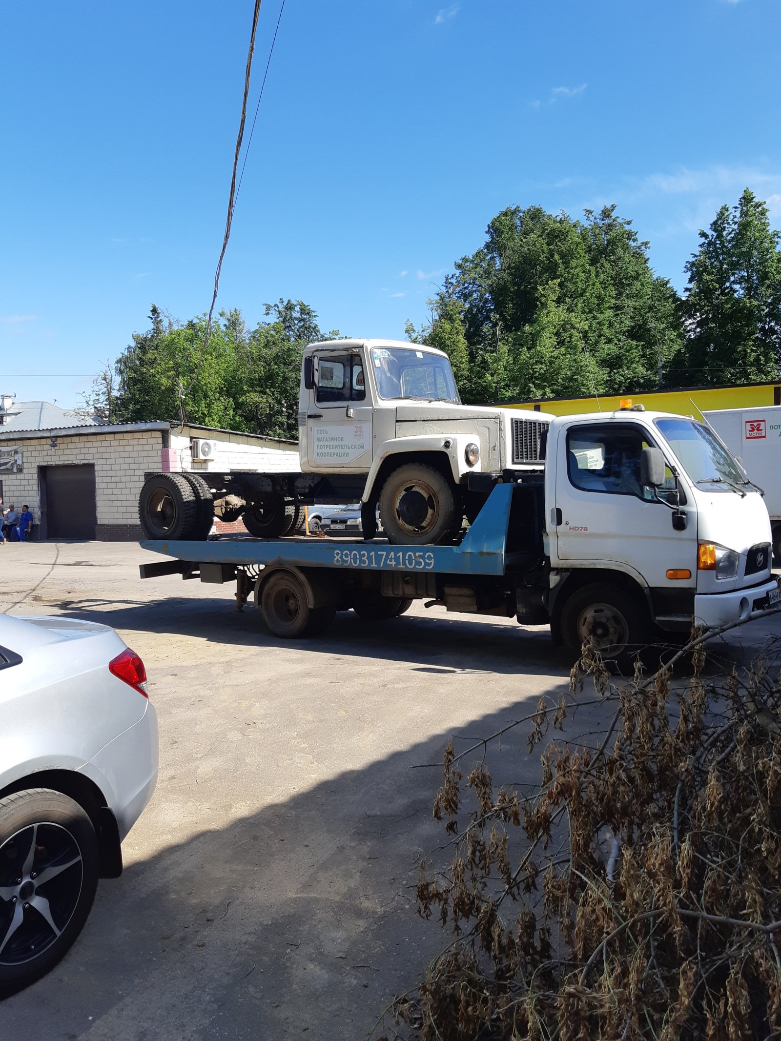 Эвакуация авто от собственника