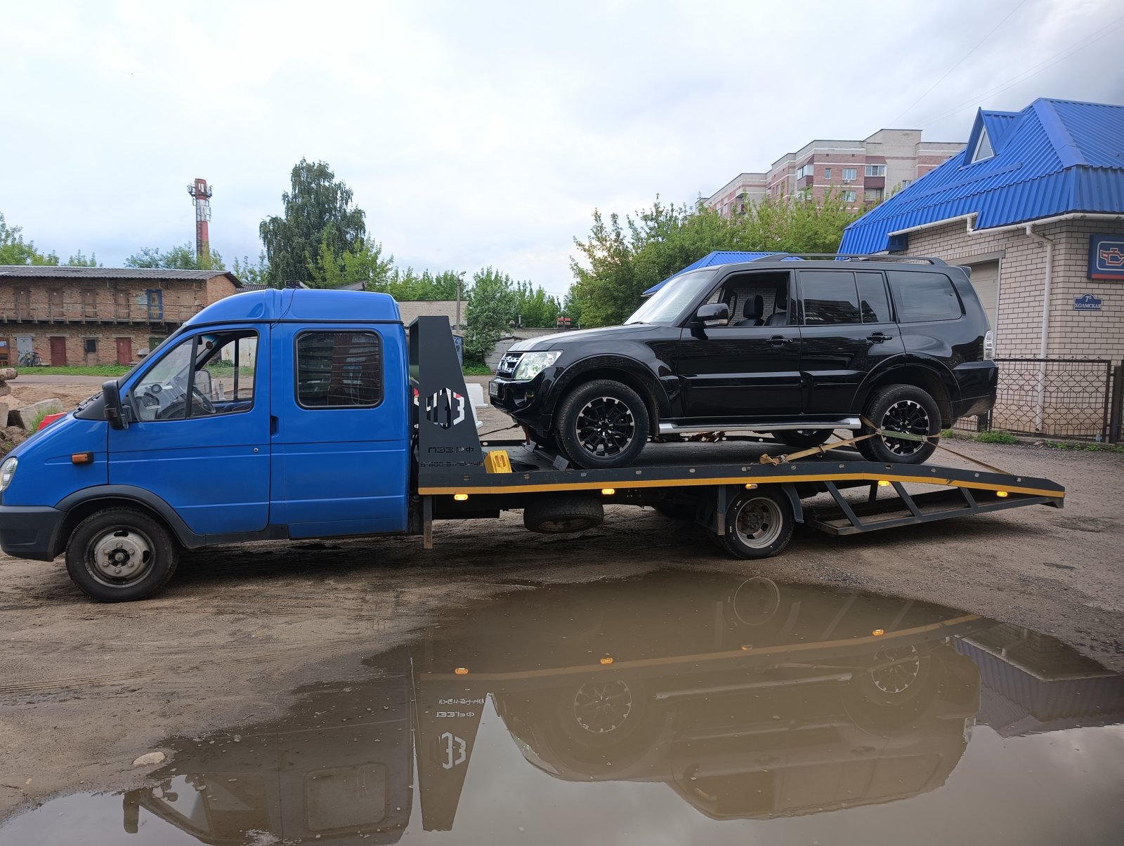 Эвакуатором помощь на дороге