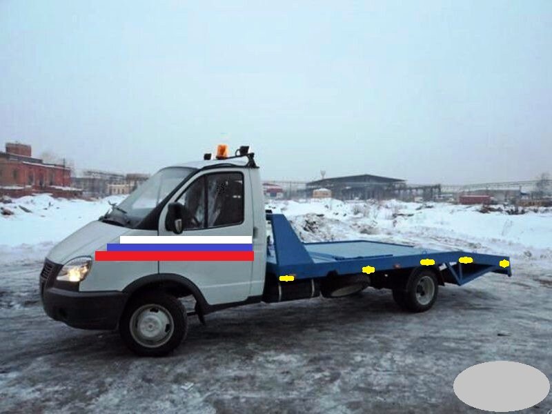 Вызов эвакуатора GAZell, если сломались или попали в ДТП