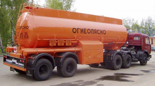 Бензовоз КАМАЗ с ДОПОГ и лицензией