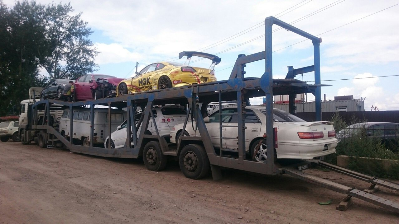 Доставка автомобилей собственным парком автовозов