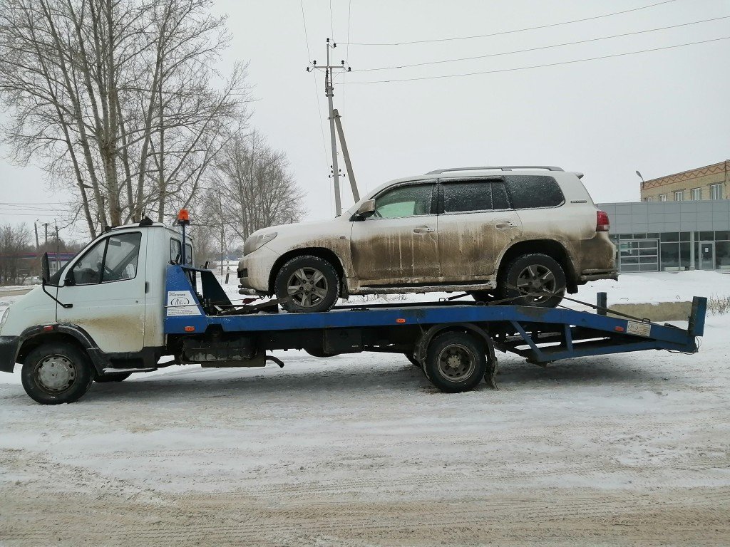 Эвакуатор авто и спецтехники с лебедкой