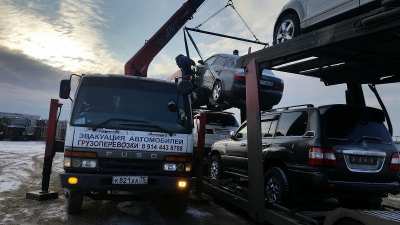 Эвакуация автомобилей по Чите / Забайкальскому краю