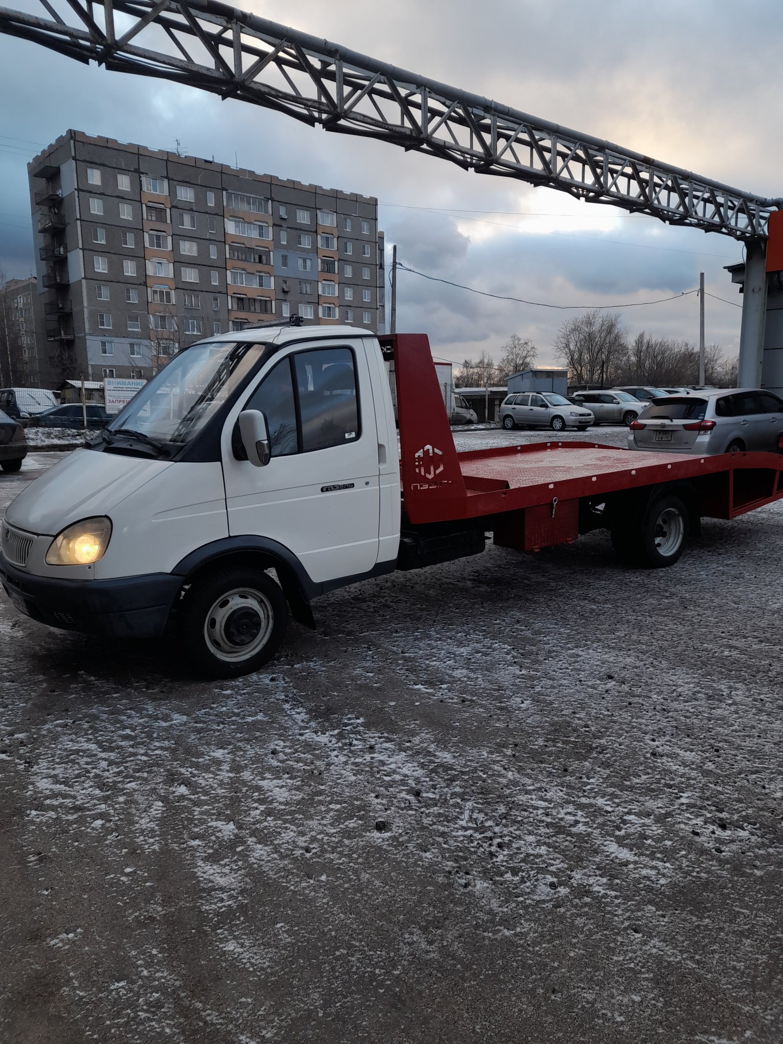 Услуги эвакуатора до 2 тонн с лебедкой