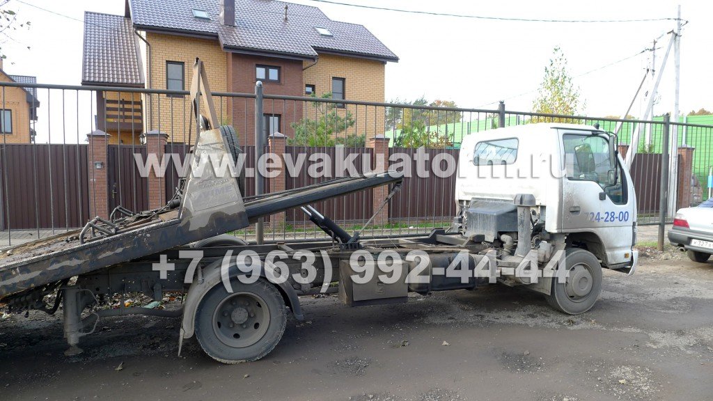 Услуги эвакуатора Isuzu