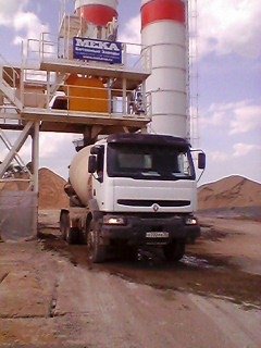 Услуги миксера и мини бетононасоса