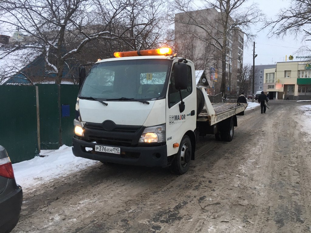 Вызвать Эвакуатор с лебедкой