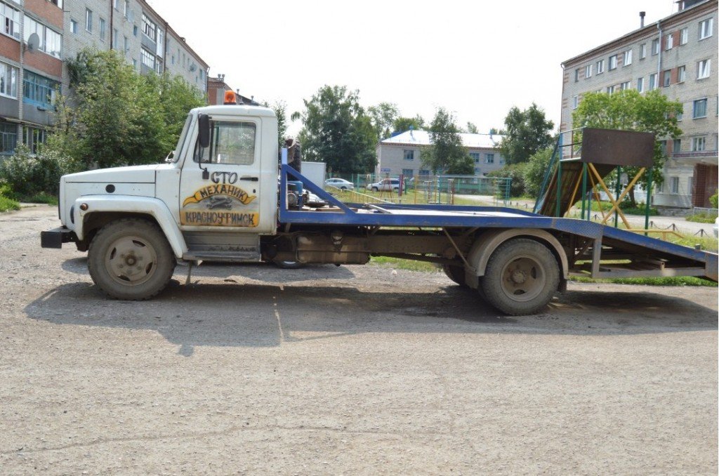 Эвакуация легковых авто и джипов на Газ 3309 по РФ