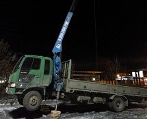 Манипулятор-кран заказ / услуги грузоперевозки