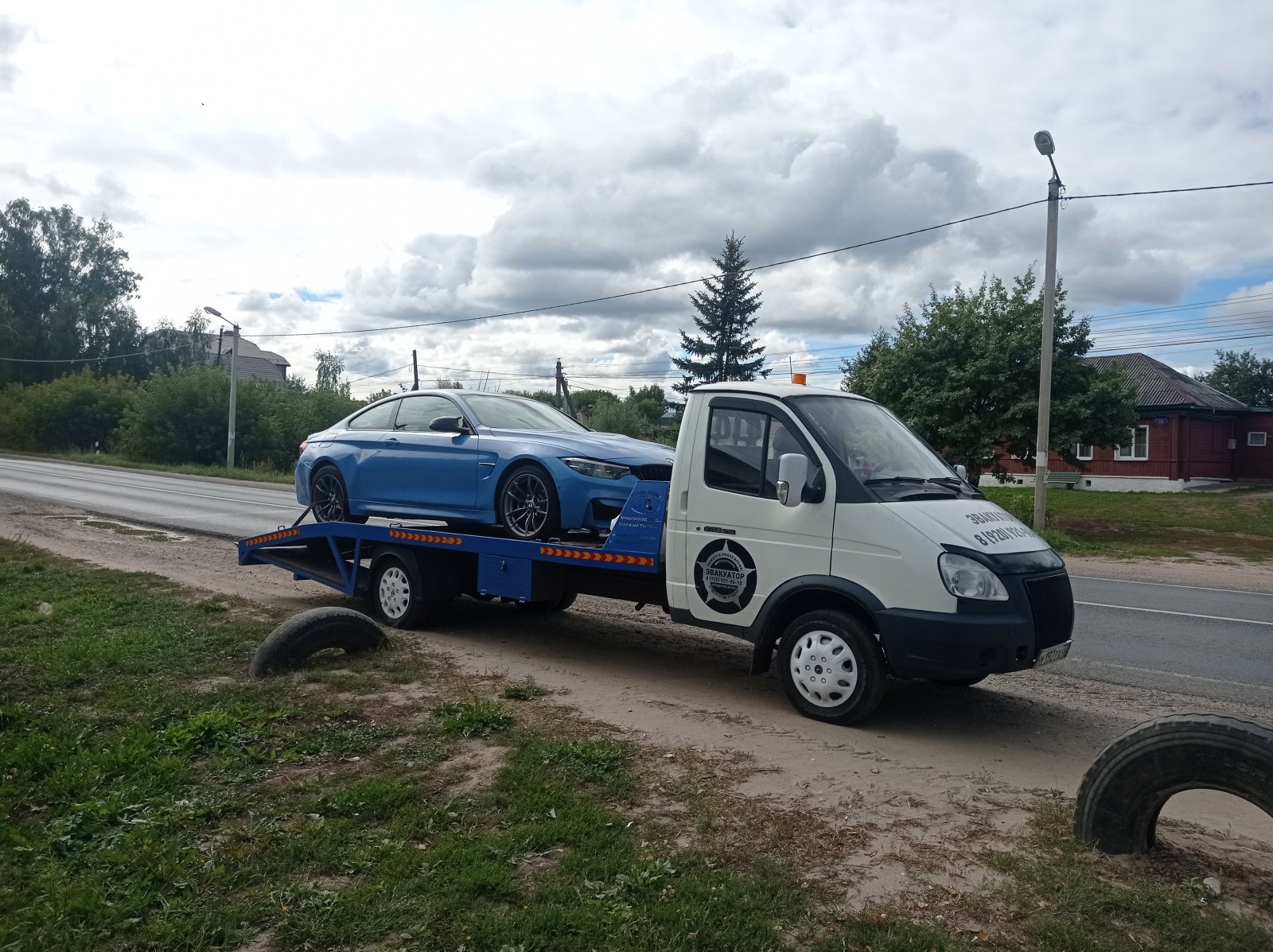Вызвать эвакуатор с быстрой подачей на трассе М12