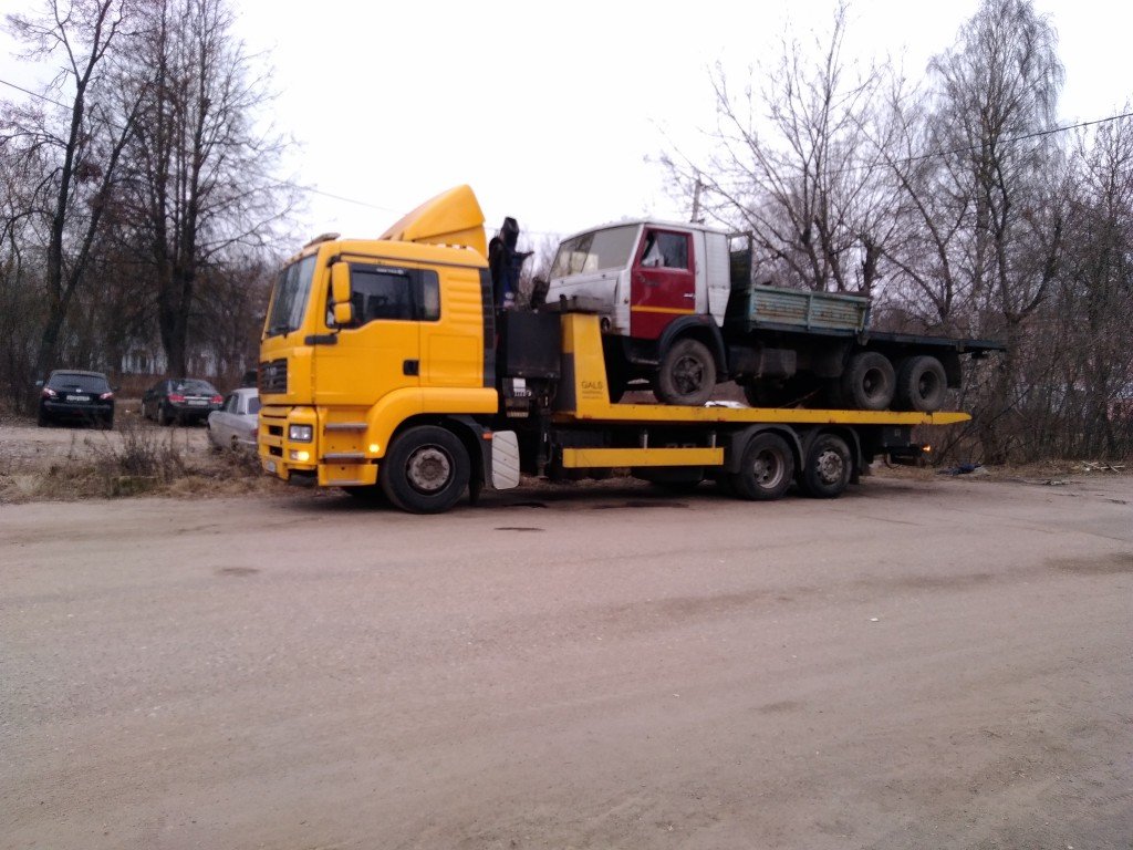 Эвакуаторы от легкового до грузового