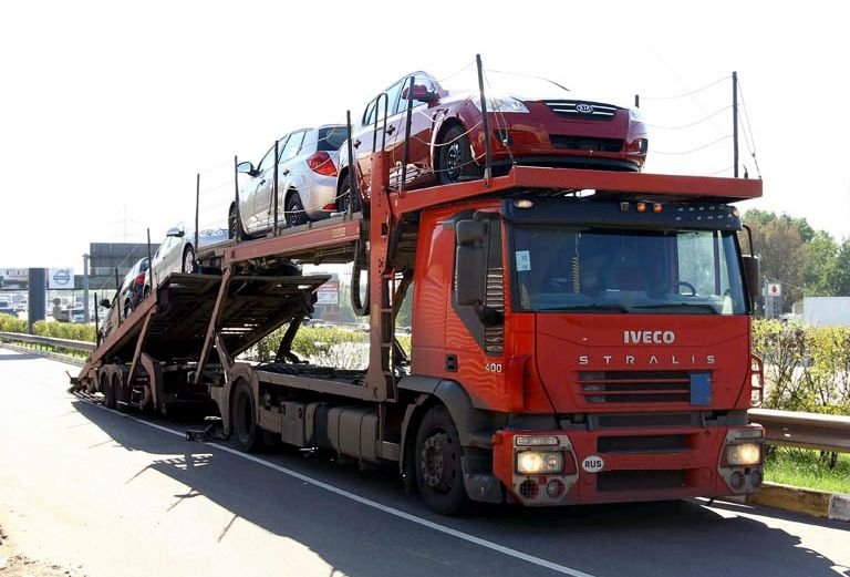 Перевозка автомобилей на автовозе