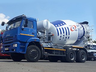 Аренда автомиксеров Камаз, Маз