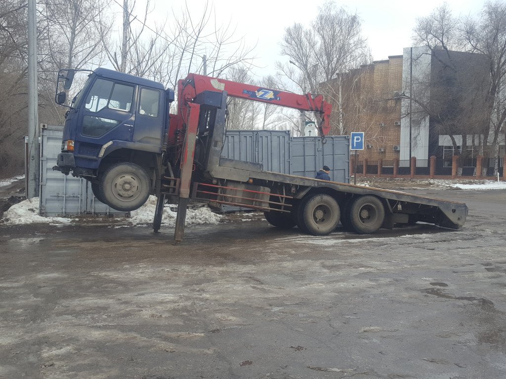 Кран манипулятор эвакуатор