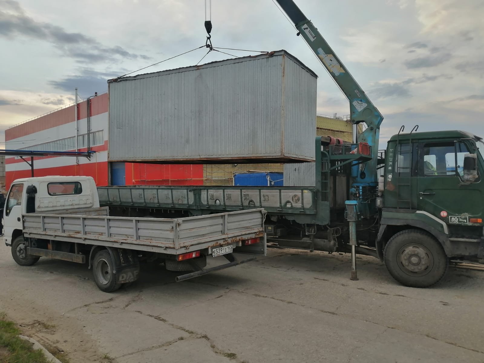 манипулятор-эвакуатор Маз Исузу 5т бортовой