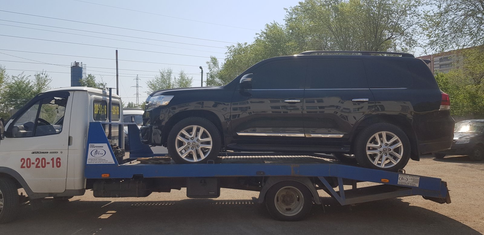 Автоэвакуатор Газель с документами для страховой