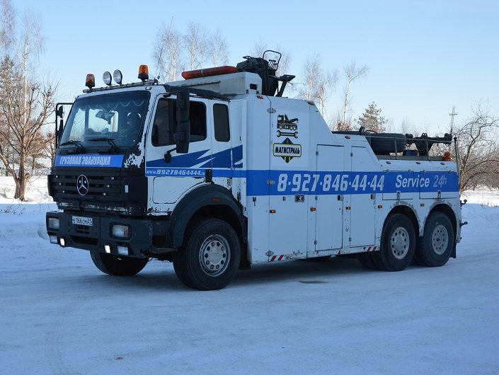 Эвакуация грузовых автомобилей