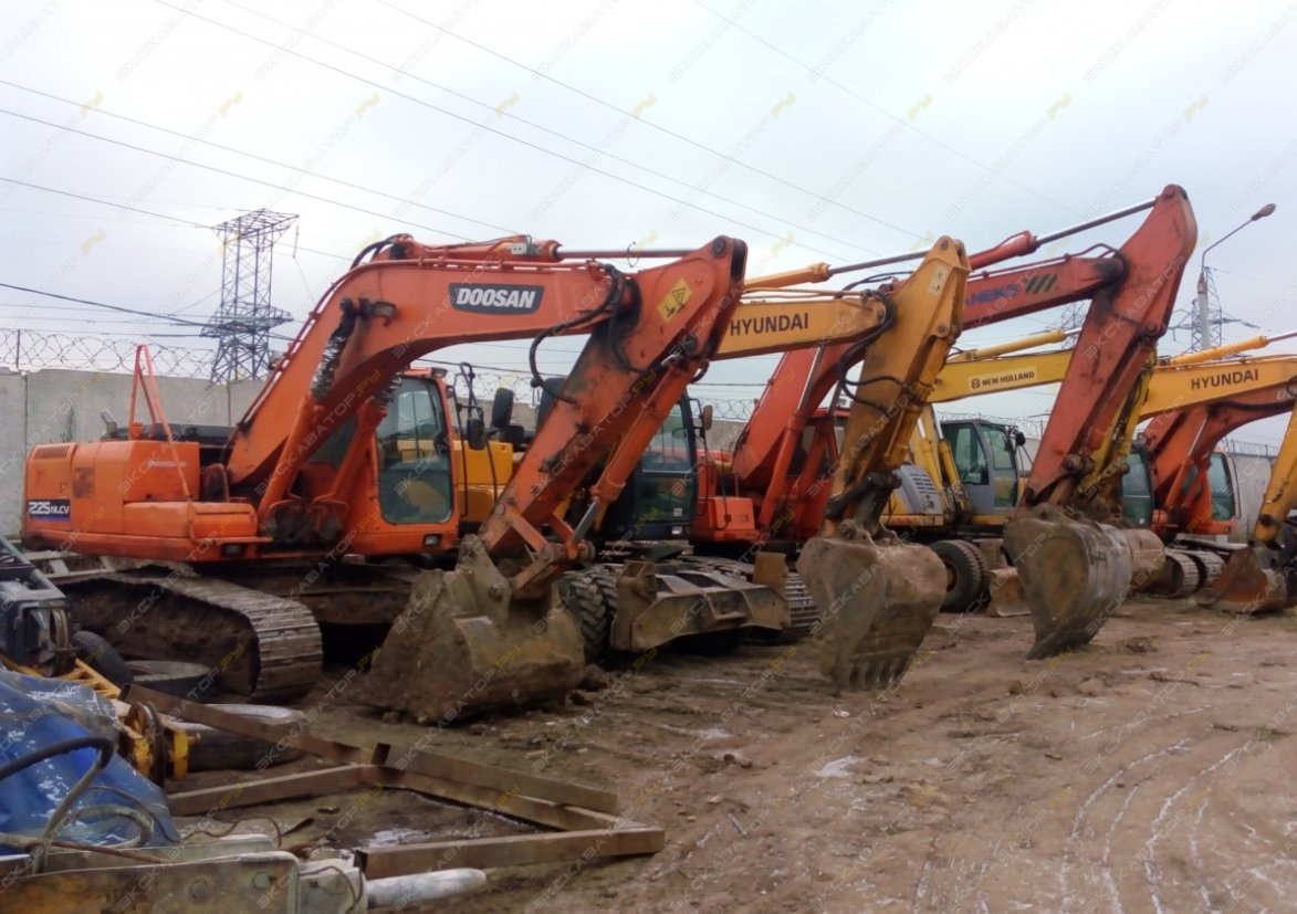 Аренда гусеничного экскаватора Doosan DX300LCA
