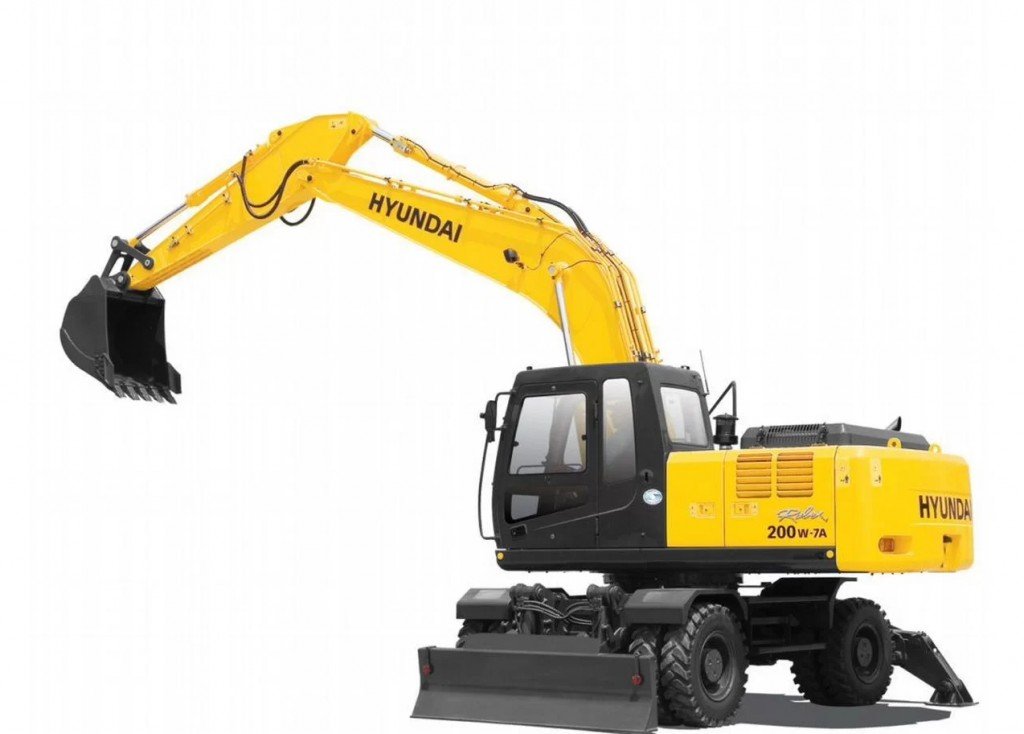 Услуги Экскаватора Hyundai R200W