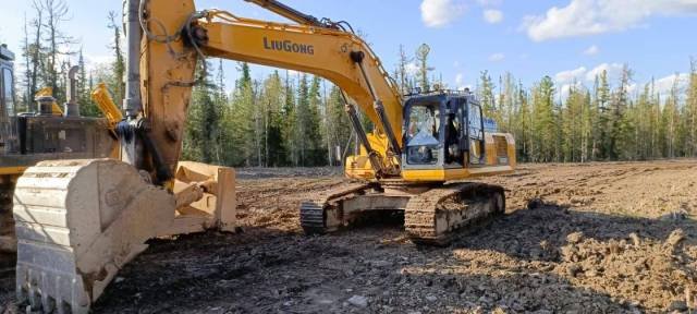Услуги экскаватора LIUGONG 936e 1. 9м3