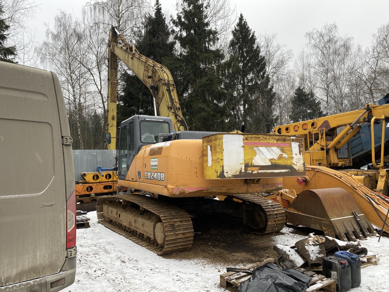 Сдам в аренду технику экскаваторы Case 240