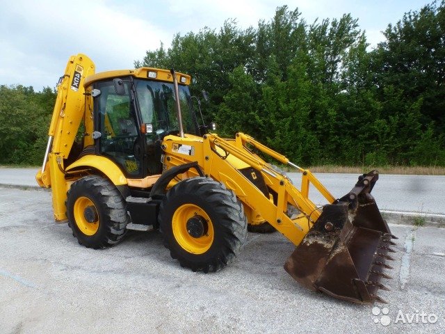 Услуги экскаватора-погрузчика JCB 4-CX