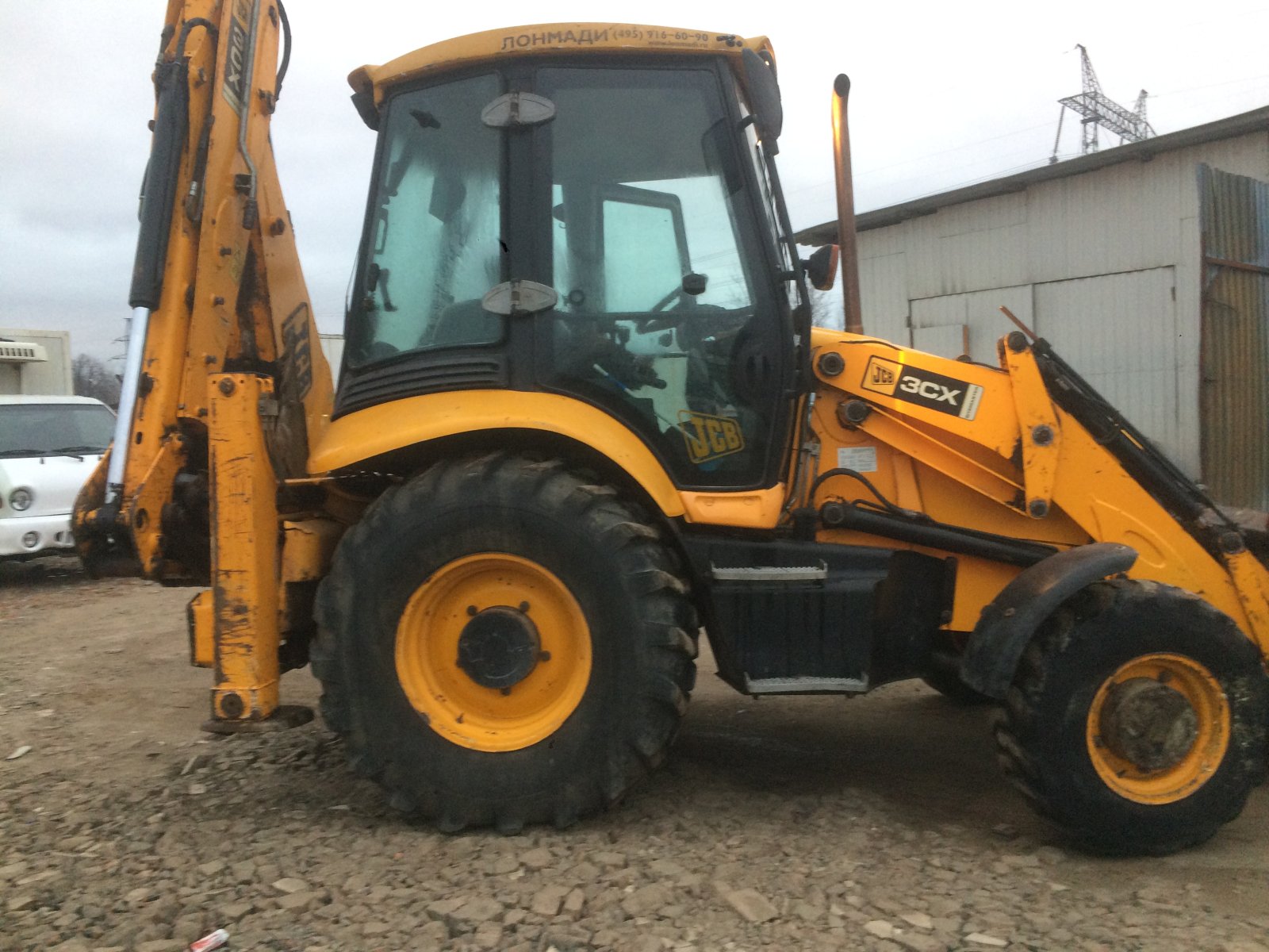 Аренда Экскаватора погрузчика jcb 3cx