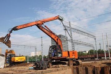 Аренда грейферных экскаваторов